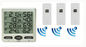 3 台のセンサーが付いている無線電信 8 チャネルの温度計/湿度計