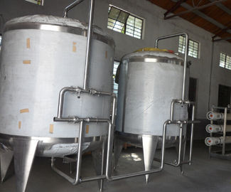 食糧飲料の植物のための産業純粋な水処理装置のステンレス鋼の水漕