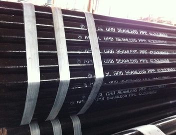 黒いペンキは 3.56 mm X 5.8M API 5L Gr.B 42.2 mm X を/LSAW 継ぎ目が無い/SSAW の管印刷しました