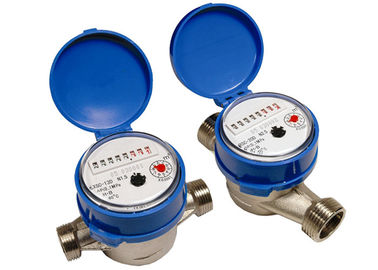 真鍮の単一のジェット機の水道メーター、極度の乾燥した冷水のメートルDN15mm、LXSC-13D